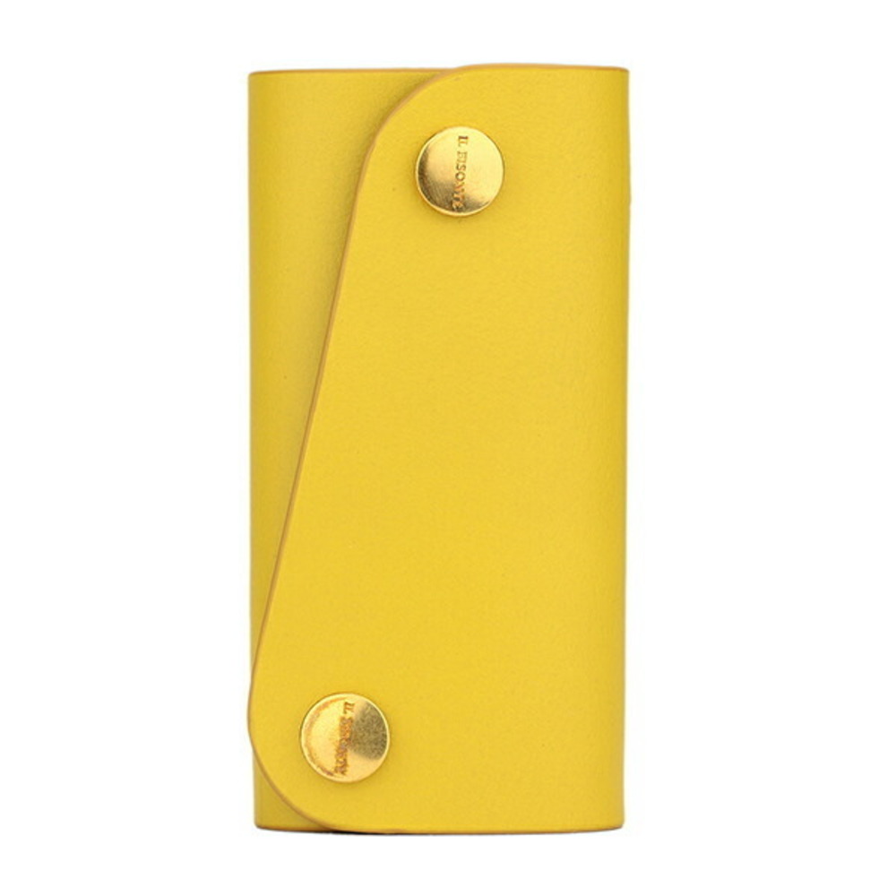 IL BISONTE Titania SKH115 Key Case Yellow